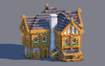 Medieval House – Fully Decorated Interior