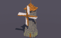Tuff Bricks Medieval Windmill