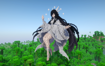 Minecraft Columbina |Genshin Impact| Statue
