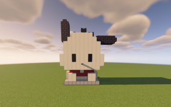 Pochacco Statue