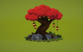 Giant Red Tree