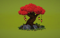 Giant Red Tree