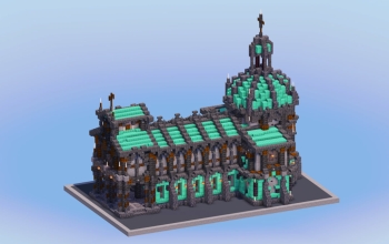 Dark Medieval Church