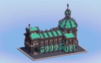 Dark Medieval Church