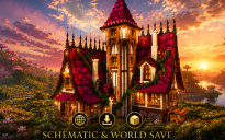 🏰 Crimson Crown Keep | Grand Medieval Castle & Noble Fortress