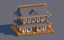 Japanese House – Fully Decorated Interior