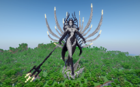 Minecraft Magic Queen Statue Free (Schematic and Map)