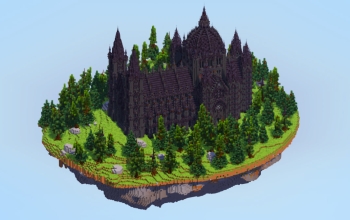Blackstone Gothic Cathedral v2 on Floating Island
