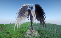 Minecraft Eclipse Angel Statue