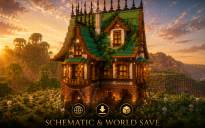 🏰 Crimson Thorn Manor | Medieval Gothic House & Noble Residence