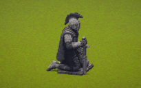 Kneeling Roman Knight