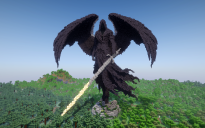 Minecraft Dragon Slayer Statue Free (Schematic and Map)