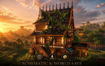 🌿 Verdant Hearth Manor | Medieval Merchant House & Overgrown Estate