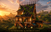 🌿 Verdant Hearth Manor | Medieval Merchant House & Overgrown Estate