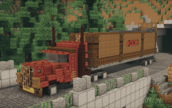 Semi-Truck Starter Base (Java & Bedrock)