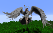 Minecraft Angel |Divine Dance| Statue V78