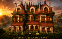 🏛️ Verdant Noble Manor | Elegant Medieval Mansion & Fantasy Aristocratic Estate