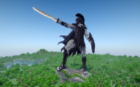 Minecraft Achilles |Greek Hero| Statue Free (Schematic and Map)