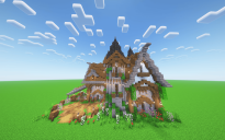 Minecraft Medieval Herbalist House