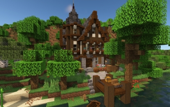 Germanic Style House - (Java/Bedrock + Schematic)