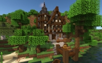 Germanic Style House - (Java/Bedrock + Schematic)
