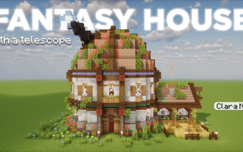 🏡Fantasy House - With a telescope🏡