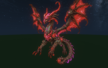 Rosevine, the Thorned Crimson Dragon
