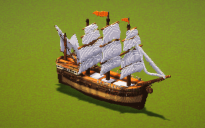 Light Brown Boat