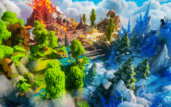 HUGE Multibiome PvP Arena