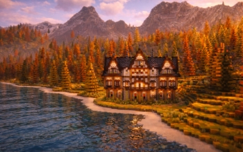 FREE Autumnvale Medieval Mansion🏡🍂