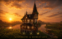 🏰 Shadowspire Manor | Grand Medieval Tower House & Gothic Fantasy Estate