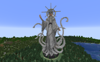 Minecraft Dark Sun Gwyndolin |Dark Souls| Statue