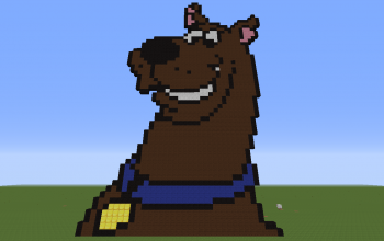 Scooby Doo Pixel Art