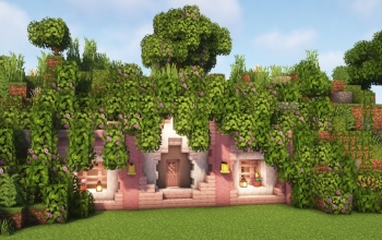 Natural Hobbit House – Minecraft Fantasy Build