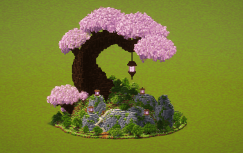 Curved Cherry Tree