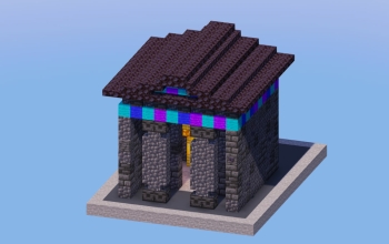 Dark Greek Temple