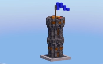 Small Dark Medieval Tower