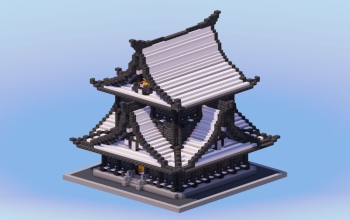 Pale Oak Japanese Temple