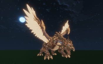 Valserion, the Black-Thunder Angel-Wing Dragon