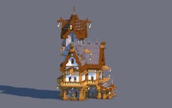 Medieval House – Fully Decorated Interior
