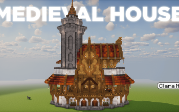 🏡Medieval House - Medieval Library🏡