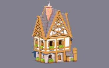 Medieval House – Fully Decorated Interior