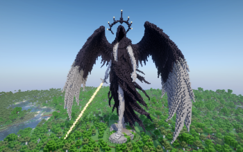Minecraft Silent Harbinger Statue