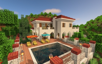 Luxury Waterfront Villa  - Java (World and Schematic)