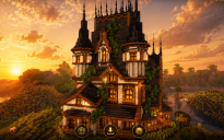 🏰 Ironcrest Noble Manor | Grand Medieval Mansion & Gothic Fantasy Estate