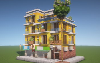 Modern Yellow Apartment