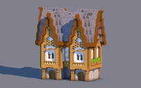 Medieval House – Fully Decorated Interior