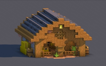Cozy Survival Barn | Fully Decorated Interior