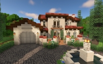 Spanish Style Villa - (World + Schematic)