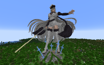 Minecraft Esdeath |Akame Ga Kill| Statue